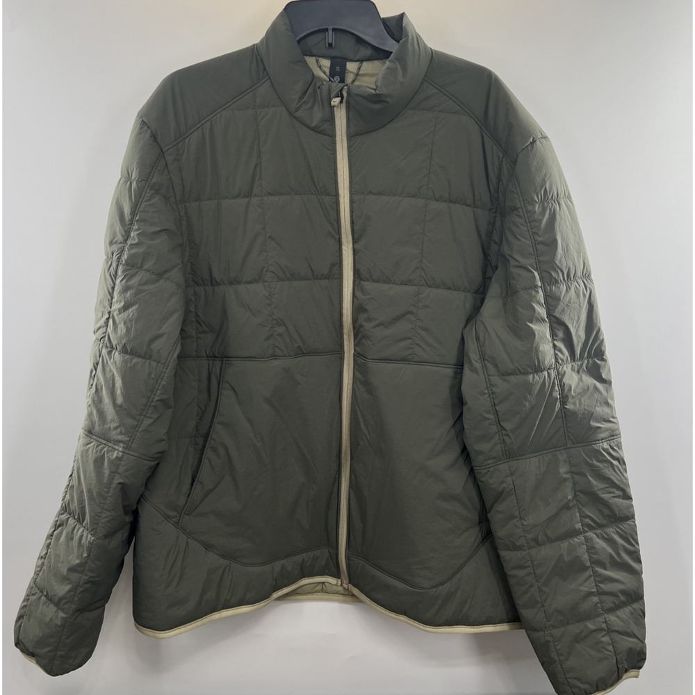 New Lululemon Route Ready Lightweight Insulated Jacket Mens 2XL Full Zip M4ARGS